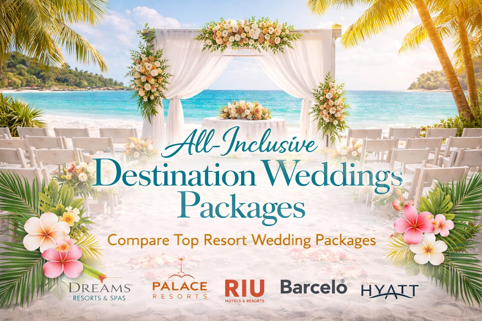 All-Inclusive Destination Wedding Packages - Compare Top Resort Wedding Packages