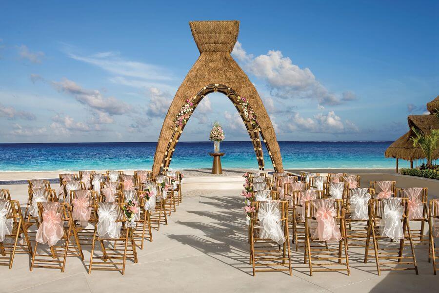 Dreams Riviera Cancun destination wedding resort