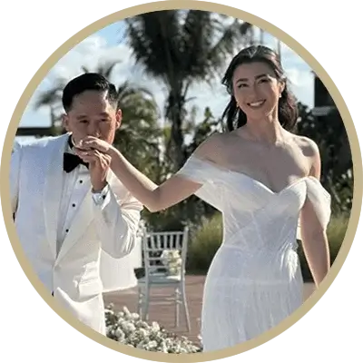 Kevin and Grace — destination wedding at Secrets Playa Blanca